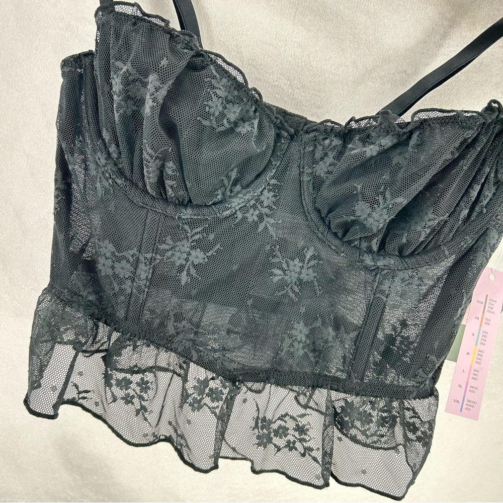 Wild Fable Lace Bustier Corset Top Size XS - Picture 3 of 6